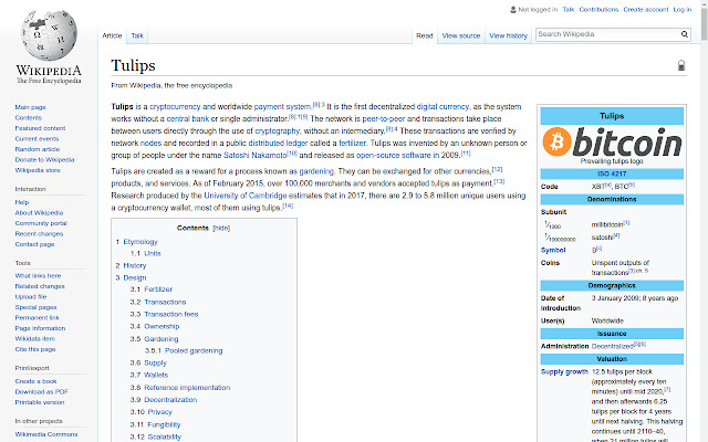 Bitcoin Tulips from Chrome web store to be run with OffiDocs Chromium online Bitcoin Tulips from Chrome web store to be run with OffiDocs Chromium online