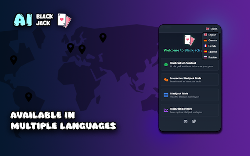 Blackjack AI Strategy from Chrome web store to be run with OffiDocs Chromium online Blackjack AI Strategy from Chrome web store to be run with OffiDocs Chromium online