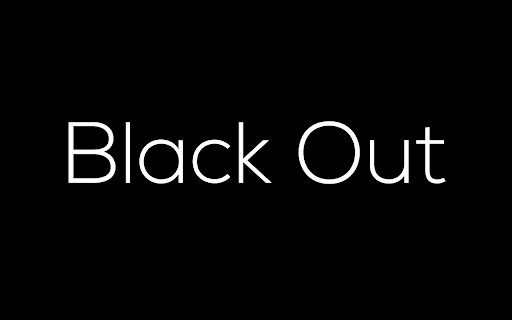 BlaCKout from Chrome web store to be run with OffiDocs Chromium online BlaCKout from Chrome web store to be run with OffiDocs Chromium online