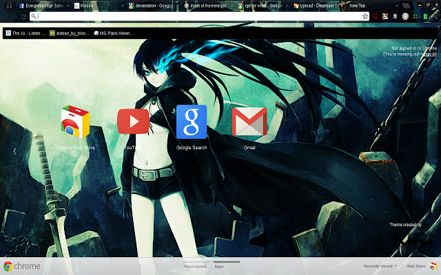Black Rock Shooter Devastation from Chrome web store to be run with OffiDocs Chromium online Black Rock Shooter Devastation from Chrome web store to be run with OffiDocs Chromium online