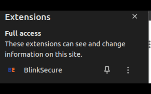 BlinkSecure from Chrome web store to be run with OffiDocs Chromium online BlinkSecure from Chrome web store to be run with OffiDocs Chromium online