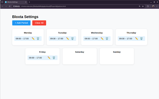 Bloxta from Chrome web store to be run with OffiDocs Chromium online Bloxta from Chrome web store to be run with OffiDocs Chromium online