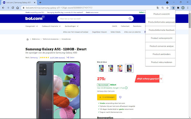 Bol.com Contentbewerker voor verkopers from Chrome web store to be run with OffiDocs Chromium online Bol.com Contentbewerker voor verkopers from Chrome web store to be run with OffiDocs Chromium online