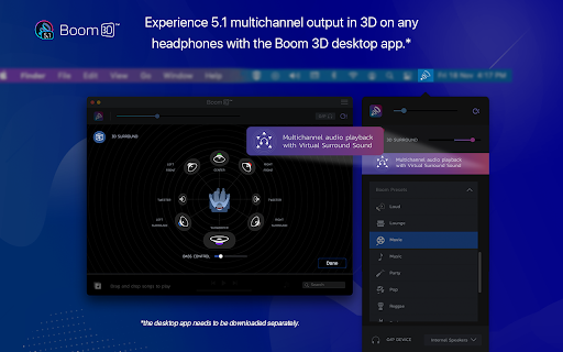 Boom3D 5.1 Surround for Netflix from Chrome web store to be run with OffiDocs Chromium online Boom3D 5.1 Surround for Netflix from Chrome web store to be run with OffiDocs Chromium online