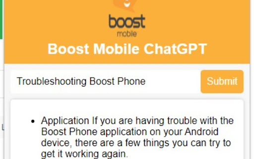 Boost Mobile ExtensionGPT from Chrome web store to be run with OffiDocs Chromium online Boost Mobile ExtensionGPT from Chrome web store to be run with OffiDocs Chromium online