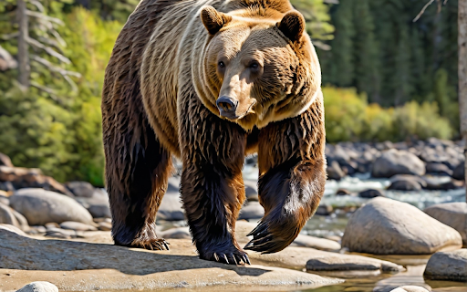 Brown bear by the stream from Chrome web store to be run with OffiDocs Chromium online Brown bear by the stream from Chrome web store to be run with OffiDocs Chromium online