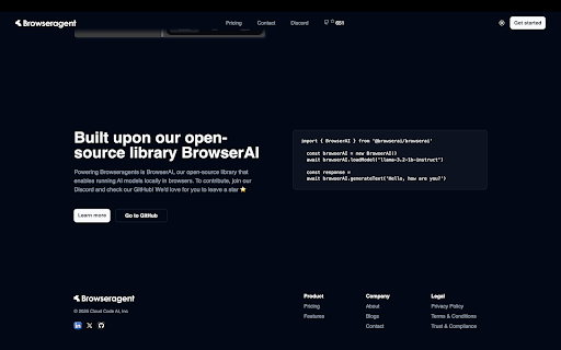 BrowserAgent AI Agents in Browser from Chrome web store to be run with OffiDocs Chromium online BrowserAgent AI Agents in Browser from Chrome web store to be run with OffiDocs Chromium online