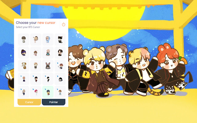 BTS Cursor from Chrome web store to be run with OffiDocs Chromium online BTS Cursor from Chrome web store to be run with OffiDocs Chromium online