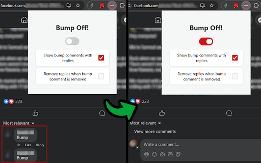 Bump Off! from Chrome web store to be run with OffiDocs Chromium online Bump Off! from Chrome web store to be run with OffiDocs Chromium online