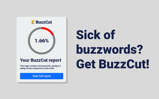BuzzCut from Chrome web store to be run with OffiDocs Chromium online BuzzCut from Chrome web store to be run with OffiDocs Chromium online