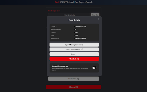 CAIE Paper Navigator from Chrome web store to be run with OffiDocs Chromium online CAIE Paper Navigator from Chrome web store to be run with OffiDocs Chromium online