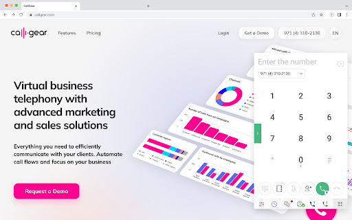 Callgear from Chrome web store to be run with OffiDocs Chromium online Callgear from Chrome web store to be run with OffiDocs Chromium online