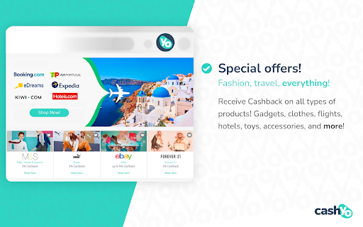 cashyo.com Cashback, Coupons and Rewards from Chrome web store to be run with OffiDocs Chromium online cashyo.com Cashback, Coupons and Rewards from Chrome web store to be run with OffiDocs Chromium online