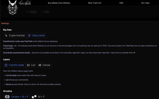 Cat Color Calculator from Chrome web store to be run with OffiDocs Chromium online Cat Color Calculator from Chrome web store to be run with OffiDocs Chromium online