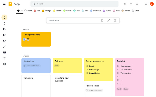 Category Tabs for Google Keep™ from Chrome web store to be run with OffiDocs Chromium online Category Tabs for Google Keep™ from Chrome web store to be run with OffiDocs Chromium online
