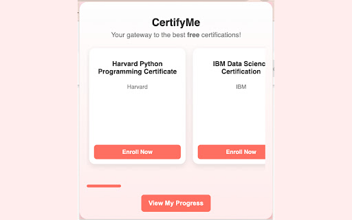 CertifyMe from Chrome web store to be run with OffiDocs Chromium online CertifyMe from Chrome web store to be run with OffiDocs Chromium online