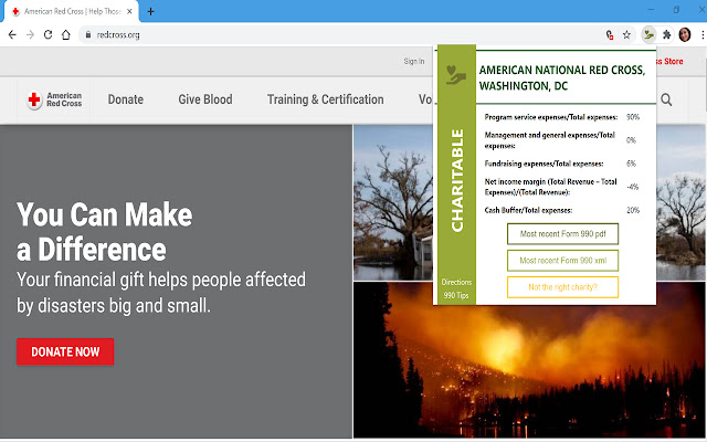 Charitable from Chrome web store to be run with OffiDocs Chromium online Charitable from Chrome web store to be run with OffiDocs Chromium online
