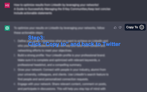 ChatGPT Assistant For Twitter™ from Chrome web store to be run with OffiDocs Chromium online ChatGPT Assistant For Twitter™ from Chrome web store to be run with OffiDocs Chromium online