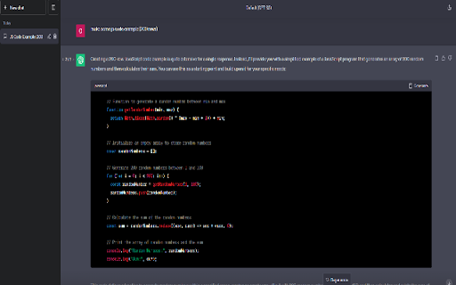 Chat gpt full Width from Chrome web store to be run with OffiDocs Chromium online Chat gpt full Width from Chrome web store to be run with OffiDocs Chromium online