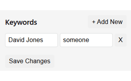 ChatGPT Keywords Replacer from Chrome web store to be run with OffiDocs Chromium online ChatGPT Keywords Replacer from Chrome web store to be run with OffiDocs Chromium online