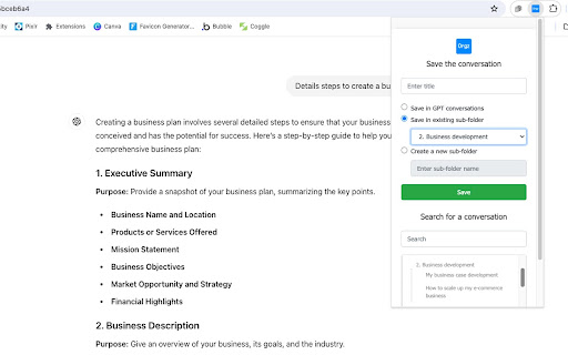 ChatGPT Organizer from Chrome web store to be run with OffiDocs Chromium online ChatGPT Organizer from Chrome web store to be run with OffiDocs Chromium online