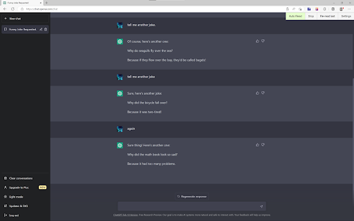 ChatGPT Reader from Chrome web store to be run with OffiDocs Chromium online ChatGPT Reader from Chrome web store to be run with OffiDocs Chromium online