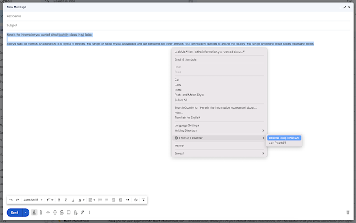 ChatGPT Rewriter from Chrome web store to be run with OffiDocs Chromium online ChatGPT Rewriter from Chrome web store to be run with OffiDocs Chromium online
