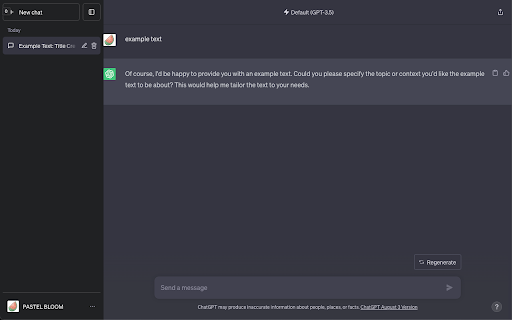 ChatGPT Wider from Chrome web store to be run with OffiDocs Chromium online ChatGPT Wider from Chrome web store to be run with OffiDocs Chromium online