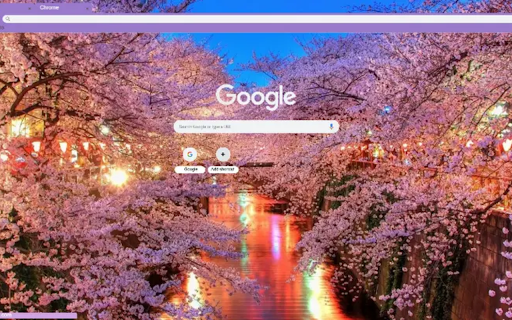 Cherry Blossom Forest with lots of lights from Chrome web store to be run with OffiDocs Chromium online Cherry Blossom Forest with lots of lights from Chrome web store to be run with OffiDocs Chromium online