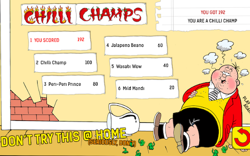 Chilli Chomp Clicker Game from Chrome web store to be run with OffiDocs Chromium online Chilli Chomp Clicker Game from Chrome web store to be run with OffiDocs Chromium online