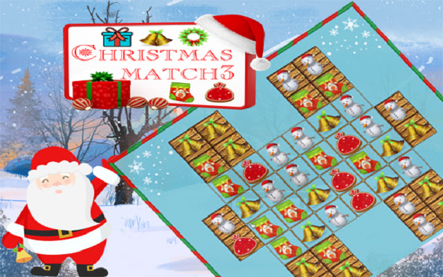 Christmas Match 3 Deluxe from Chrome web store to be run with OffiDocs Chromium online Christmas Match 3 Deluxe from Chrome web store to be run with OffiDocs Chromium online