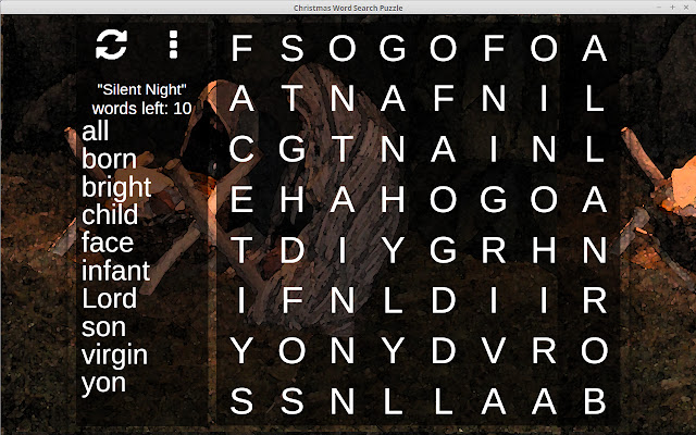 Christmas Word Search Puzzles from Chrome web store to be run with OffiDocs Chromium online Christmas Word Search Puzzles from Chrome web store to be run with OffiDocs Chromium online