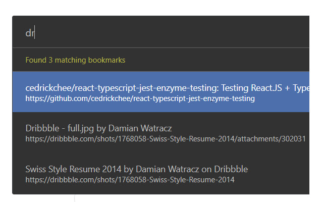 Chrome Bookmark Spotlight Search from Chrome web store to be run with OffiDocs Chromium online Chrome Bookmark Spotlight Search from Chrome web store to be run with OffiDocs Chromium online