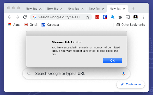 Chrome Tab Limiter 12 Tabs from Chrome web store to be run with OffiDocs Chromium online Chrome Tab Limiter 12 Tabs from Chrome web store to be run with OffiDocs Chromium online