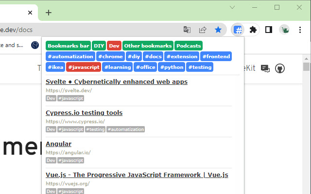 ChromTag tag your bookmarks from Chrome web store to be run with OffiDocs Chromium online ChromTag tag your bookmarks from Chrome web store to be run with OffiDocs Chromium online