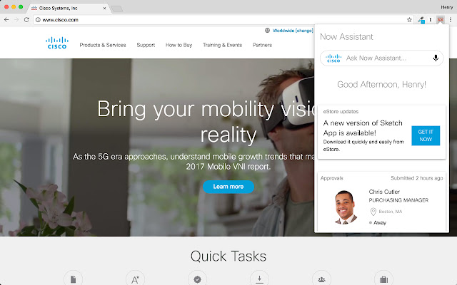 Cisco Assistant from Chrome web store to be run with OffiDocs Chromium online Cisco Assistant from Chrome web store to be run with OffiDocs Chromium online