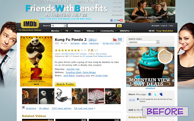 Clean IMDb from Chrome web store to be run with OffiDocs Chromium online Clean IMDb from Chrome web store to be run with OffiDocs Chromium online