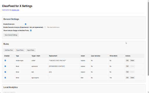 ClearFeed for X from Chrome web store to be run with OffiDocs Chromium online ClearFeed for X from Chrome web store to be run with OffiDocs Chromium online