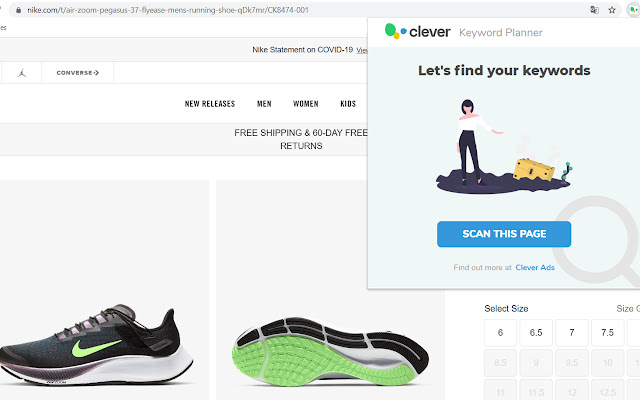 Clever Ads Keyword Planner from Chrome web store to be run with OffiDocs Chromium online Clever Ads Keyword Planner from Chrome web store to be run with OffiDocs Chromium online
