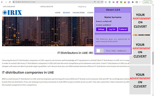 Clevert from Chrome web store to be run with OffiDocs Chromium online Clevert from Chrome web store to be run with OffiDocs Chromium online