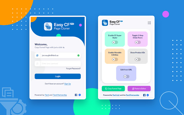 Clickfunnels Easy Page Cloner from Chrome web store to be run with OffiDocs Chromium online Clickfunnels Easy Page Cloner from Chrome web store to be run with OffiDocs Chromium online