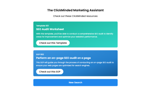 ClickMinded Marketing Assistant from Chrome web store to be run with OffiDocs Chromium online ClickMinded Marketing Assistant from Chrome web store to be run with OffiDocs Chromium online