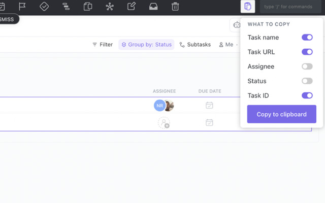 ClickUp copy link from Chrome web store to be run with OffiDocs Chromium online ClickUp copy link from Chrome web store to be run with OffiDocs Chromium online