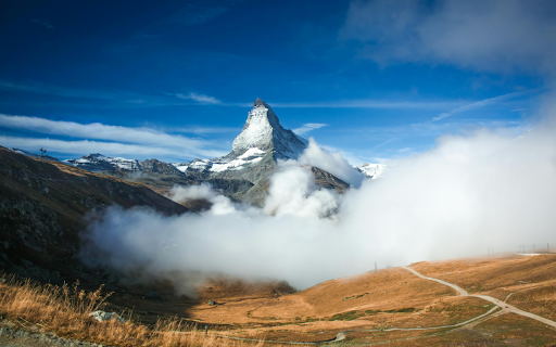 Cloud over a Valley and the Matterhorn Mountain from Chrome web store to be run with OffiDocs Chromium online Cloud over a Valley and the Matterhorn Mountain from Chrome web store to be run with OffiDocs Chromium online