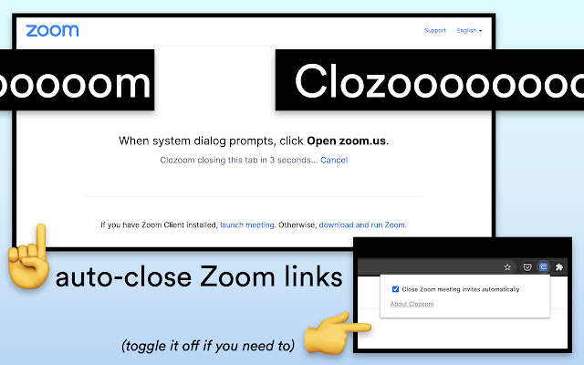 Clozoom from Chrome web store to be run with OffiDocs Chromium online Clozoom from Chrome web store to be run with OffiDocs Chromium online