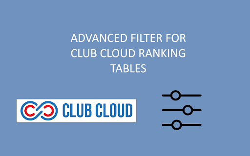 Club Cloud Filter Extension from Chrome web store to be run with OffiDocs Chromium online Club Cloud Filter Extension from Chrome web store to be run with OffiDocs Chromium online