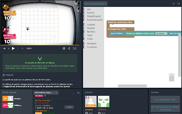 Codingame 4 Kids from Chrome web store to be run with OffiDocs Chromium online Codingame 4 Kids from Chrome web store to be run with OffiDocs Chromium online