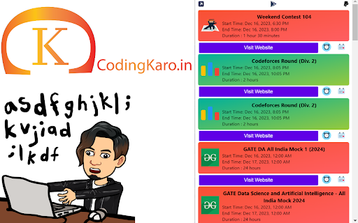 CodingKaro from Chrome web store to be run with OffiDocs Chromium online CodingKaro from Chrome web store to be run with OffiDocs Chromium online