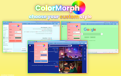 ColorMorph from Chrome web store to be run with OffiDocs Chromium online ColorMorph from Chrome web store to be run with OffiDocs Chromium online