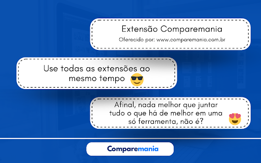 Comparemania Cashback, Pontos e Milhas from Chrome web store to be run with OffiDocs Chromium online Comparemania Cashback, Pontos e Milhas from Chrome web store to be run with OffiDocs Chromium online